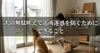犬の無駄吠えで近所迷惑を防ぐためにできること