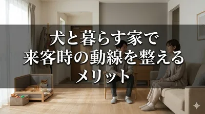 犬と暮らす家で来客時の動線を整えるメリットとは？