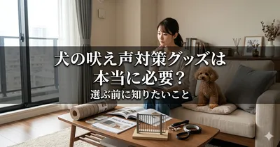 犬の吠え声対策グッズは本当に必要？選ぶ前に知りたいこと